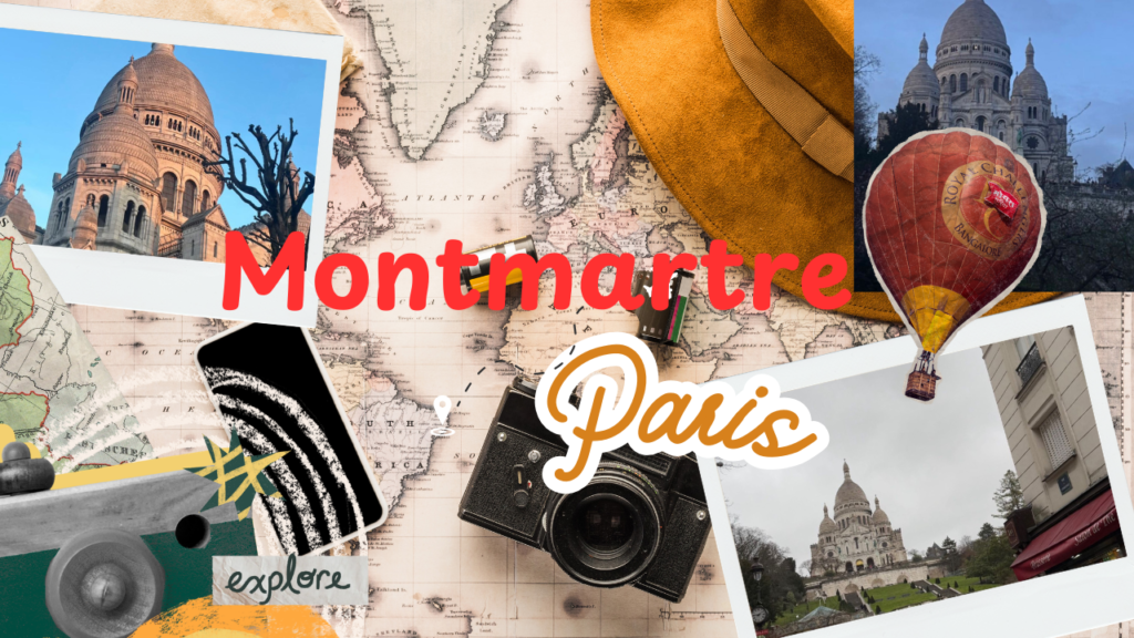 Montmartre paris france