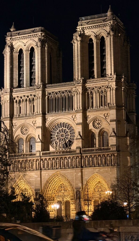 Notre deme de paris France