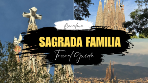 Sagrada Familia Barcelona exterior and towers